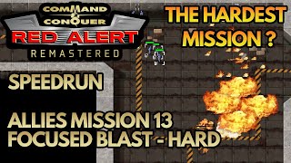 Red Alert Remastered  Allies Mission 13  Focused Blast Hard [upl. by Laurianne]