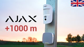 AJAX Wireless System Efficiency LongRange and Instant Alarms [upl. by Lynnea]