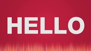 Hello SOUND EFFECT  Hello SOUNDS [upl. by Auvil]