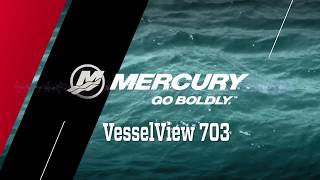 Mercury Marine VesselView 703 Overview Video [upl. by Norahs376]