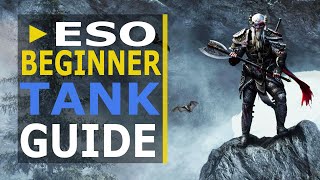 ESO Beginner Tank Guide Greymoor  Tips  Beginner Sets  How to Improve [upl. by Abbe]