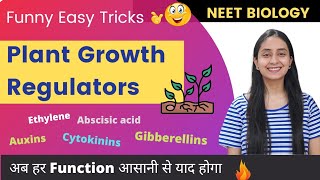 Super Easy Tricks to Learn All PLANT HORMONES Functions  NEET BIOLOGY [upl. by Latouche682]