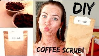 DIY Frank Body Coffee Scrub  How to reduce cellulite [upl. by Pish]