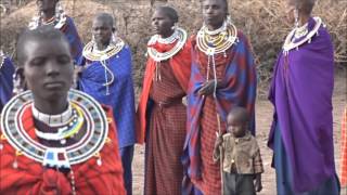 Masai Traditional Dance Tanzania Serengeti [upl. by Turino]