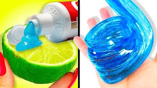 HAZ SLIME CON 1 INGREDIENTE 💦SI FUNCIONA Sin Pegamento No BORAX [upl. by Arahs]