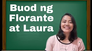 Buod ng FLORANTE AT LAURA [upl. by Adal]