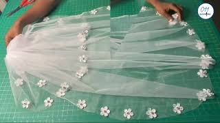 HOW TO MAKE A BRIDAL VEIL [upl. by Sharron712]