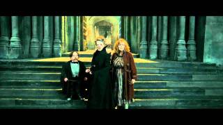 Harry Potter and the Deathly Hallows  Part 2 Protecting Hogwarts Scene  HD [upl. by Lramaj631]