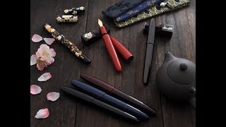 Dream Pen 夢万年筆 True Ebonite Fountain Pens with Japanese Art  Kickstarter Promotional Video [upl. by Cantu72]