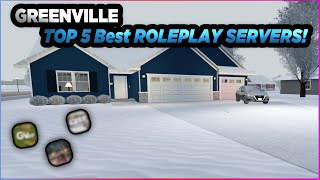 Best Greenville Roleplay Servers  Roblox Greenville [upl. by Eriam]