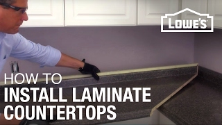 How to Install Laminate Countertops [upl. by Adnahsam]