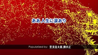 ああ 人生に涙あり Satomi Kotaro amp Yokouchi Masa [upl. by Adnilec]