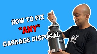 How to Fix ANY Garbage Disposal [upl. by Wehhtam]