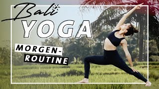 Yoga Morgenroutine Vinyasa Flow  Fit amp Wach den Tag beginnen  Mittelstufe [upl. by Lamahj]