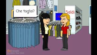 Acquisti in un negozio di abbigliamento [upl. by Daitzman]