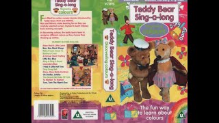 Teddy Bear Sing Along Discovering Colours 1995 UK VHS [upl. by Duane231]