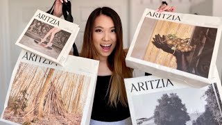 HUGE ARITZIA TRYON HAUL  amp how Id style Aritzia outfits [upl. by Turne]