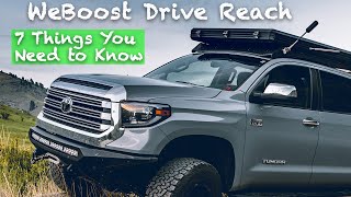 WeBoost Drive Reach 7 Things You MUST Know about this Cell Phone Booster  Does it Work [upl. by Anidualc]