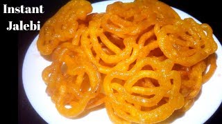 Jalebi Recipe  Instant Jalebi Recipe  How To Make Homemade Crunchy Juicy Jalebi Recipe  Foodworks [upl. by Alehs117]