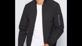 Studio  Jack and Jones Bomber Zip Jacket Studio jackjones bomberjacket [upl. by Ahsetan766]