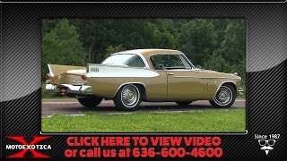 1957 Studebaker Golden Hawk SOLD [upl. by Leilamag]