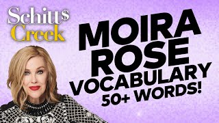 Moira Roses Vocabulary  Schitts Creek Season 6 [upl. by Ikey]