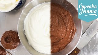 Cream Cheese Icing Masterclass Classic amp Chocolate recipes  Cupcake Jemma [upl. by Jenelle]