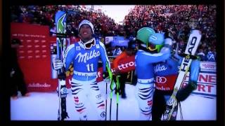 Wengen 2013 Slalom [upl. by Lecia]