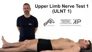 Upper Limb Nerve Test 1 ULNT 1 [upl. by Cristiano113]