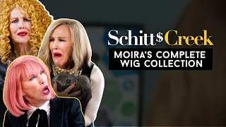 Every Moira Wig Ever  Schitts Creek [upl. by Columbyne]