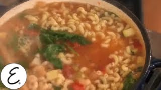 Minestrone Soup  Emeril Lagasse [upl. by Jany341]