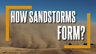 How Sandstorms Form Driving Through One  HowampWhy [upl. by Pablo]