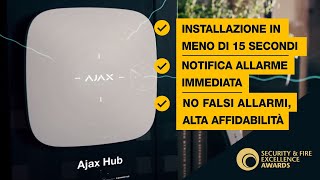 Antifurto WIFI sistemi allarme Ajax [upl. by Jerroll]