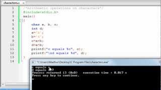 C Programming Tutorial  9 Characters [upl. by Wilma]