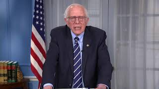 Sen Sanders Responds to Trumps Congressional Address [upl. by Fanchet791]