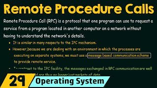 Remote Procedure Calls RPC [upl. by Issirk319]