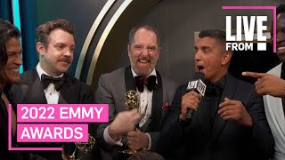 Ted Lasso Cast REACTS to 2022 Emmy Wins  E News [upl. by Scurlock]