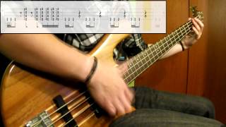 Mudvayne  Dig Bass Cover Play Along Tabs In Video [upl. by Acassej564]