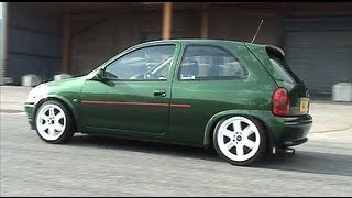 Vauxhall Corsa B  Both with Redtop Engines [upl. by Ysle]