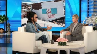 Lenny Kravitz Is Devoted to Rebuilding the Bahamas [upl. by Oidgime]