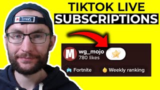 Everything You Need To Know About TikTok LIVE Subscriptions [upl. by Redyr]