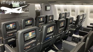 American 777200ER Premium Economy Review [upl. by Ramilahs664]