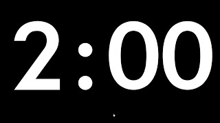 2 Minute Countdown Timer  Silently  No music [upl. by Monjo]