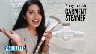 Philips Easy Touch Garment Steamer Review After UseUnboxing amp Demo [upl. by Sanyu537]