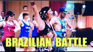 ZUMBA BATTLE 😎 Music  BALADA  FEDERICO SCAVO  Choreo by KARINA ROCHA [upl. by Jestude]