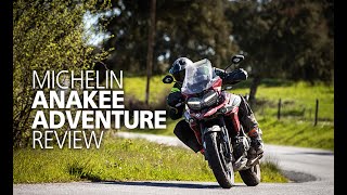 Michelin Anakee Adventure tyre analysis amp review [upl. by Enaud]