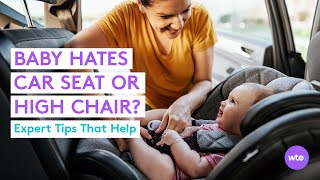 Baby Car Seat and High Chair Struggles  What to Expect [upl. by Leksehc587]