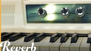 Wurlitzer 214 A Electric Piano  Reverb Demo Video [upl. by Shenan670]