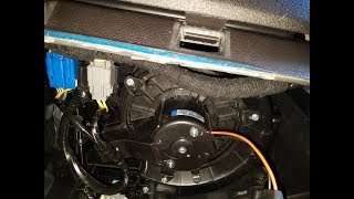 2011 Ford Fusion Blower Motor Troubleshooting and Replacement 2006  2012 [upl. by Walsh82]