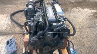 Yanmar 4LHASTP 240hp 4 Cylinder Marine Diesel Engine [upl. by Nnahaid722]